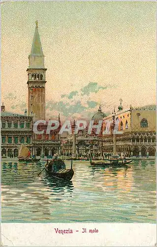 Cartes postales Venezia Il molo