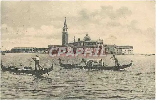 Cartes postales Venezia Isola S Giorgio Bateaux