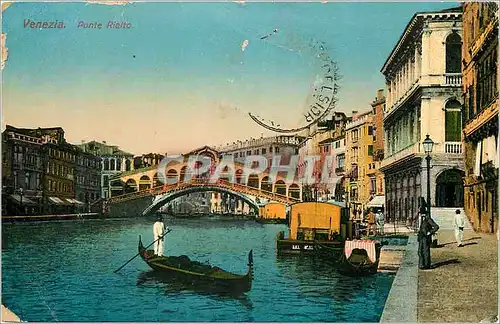 Cartes postales Venezia Ponte Rialto