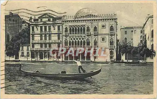 Cartes postales Venezia Maison d'or