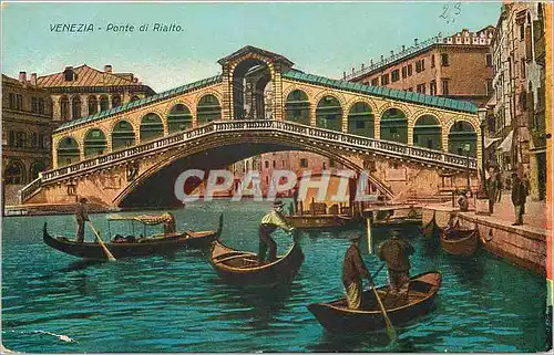 Cartes postales Venezia Ponte di Rialto