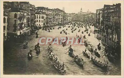 Cartes postales Venezia Regata Bateaux