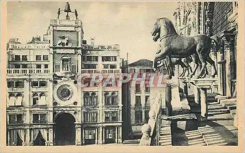 Cartes postales Venezia Les chevaux en bronze