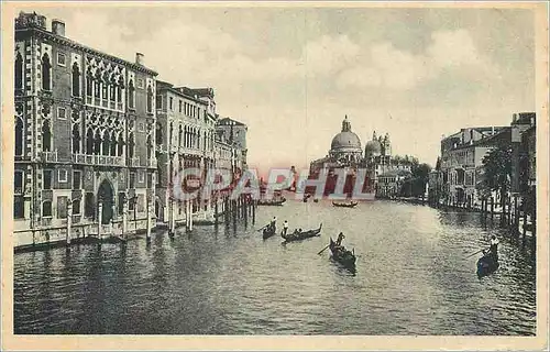 Ansichtskarte AK Venezia Grand Canal et Eglise de la Salute