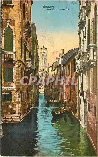 Cartes postales Venezia Rio Ca Bernardo