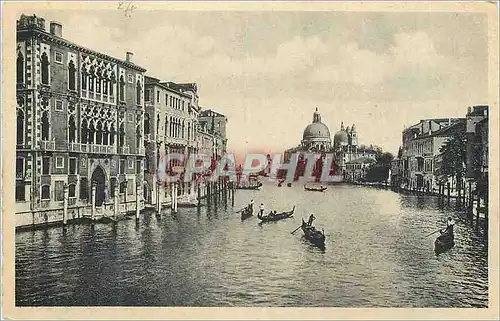 Ansichtskarte AK Venezia Grand Canal et Eglise de la Salute