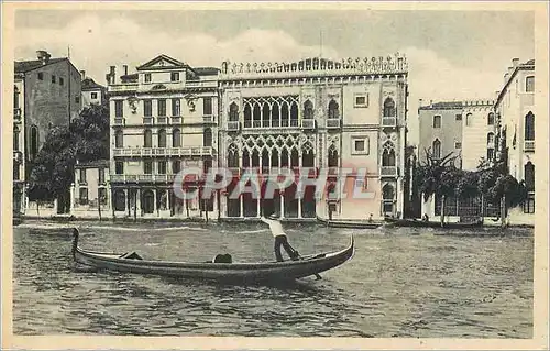 Cartes postales Venezia Maison d'or