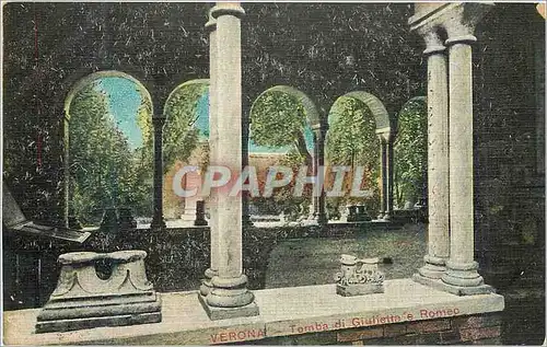Cartes postales Verona Tomba di Guilietta e Romeo