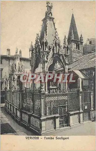 Cartes postales Verona Tombe Scaligeri