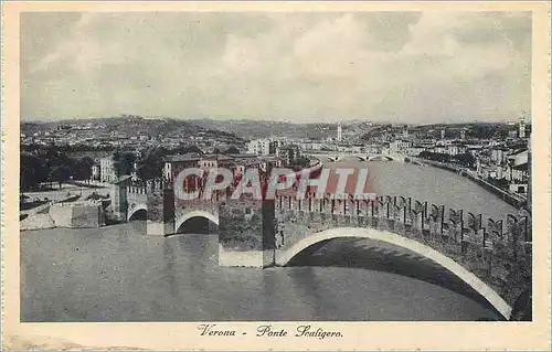 Cartes postales Verona Ponte Scaligera