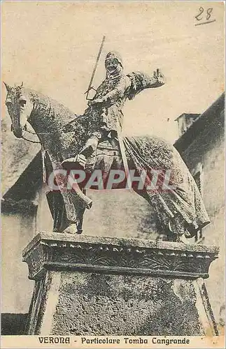 Cartes postales Verona Particolare Tomba Cangrande