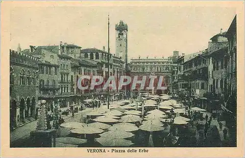 Cartes postales Verona Piazza delle Erbe