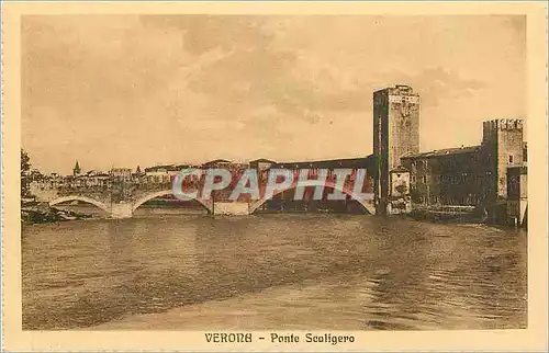 Cartes postales Verona Ponte Scaligero