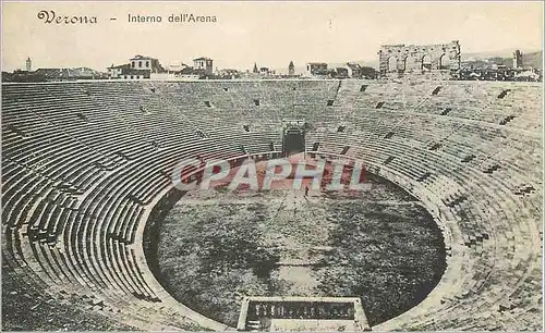 Cartes postales Verona Interno dell'Arena