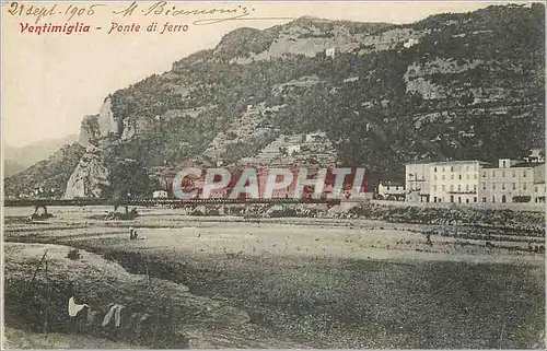 Cartes postales Ventimiglia Ponte di ferro