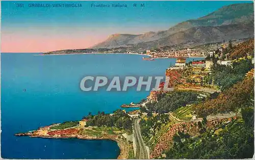 Cartes postales Ventimiglia Grimaldi Frontiera Italiana