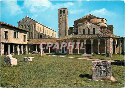 Cartes postales moderne Torcello Le Dome et l'Eglise de S Fosca