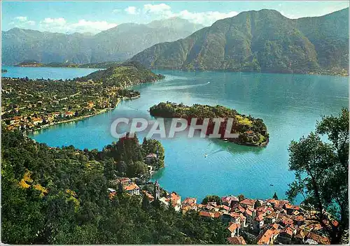 Cartes postales moderne Lac de Como L'ile Comacina