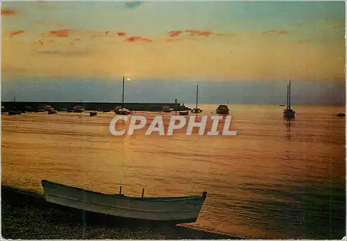 Cartes postales moderne Numana Son Port (Coucher du soleil)