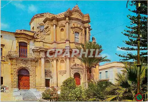 Cartes postales moderne Noto Eglise S Domenique et ecole