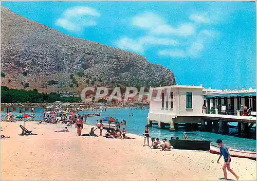 Cartes postales moderne Palermo Mondello La Plage