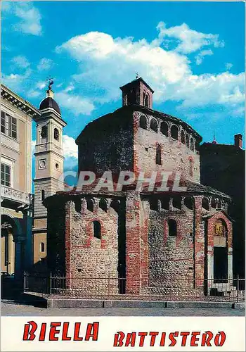 Cartes postales moderne Biella Battistero