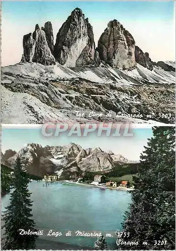 Cartes postales moderne Dolomiti Lago di Misurina