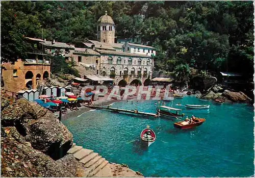 Cartes postales moderne S Fruttuoso di Camogli L'Abbee entre les oliviers