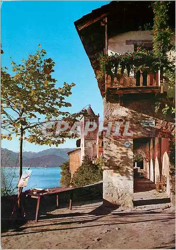 Cartes postales moderne Lago Maggiore S Caterina del Sasso Coin Pittoresque