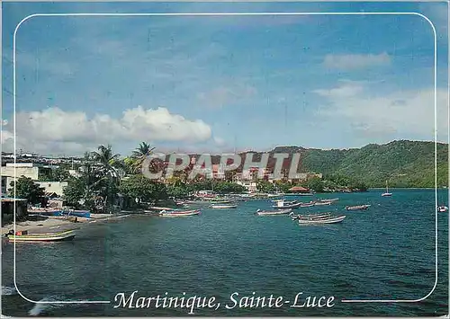 Moderne Karte Martinique Sainte-Luce