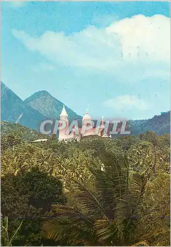 Cartes postales moderne Martinique Fort-de-France La Basilique de Balata