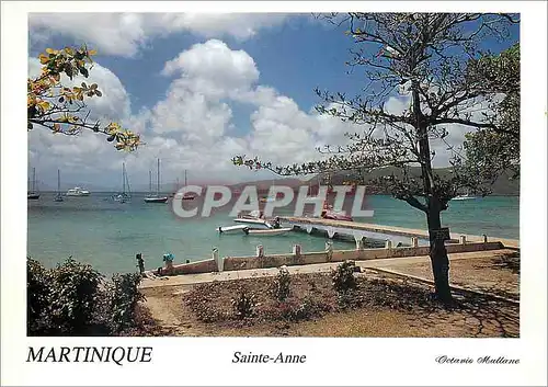 Moderne Karte Martinique Sainte-Anne