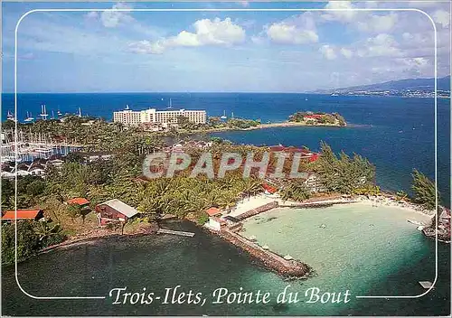 Moderne Karte Martinique Trois Ilets Les hotels de la Pointe-du-Bout