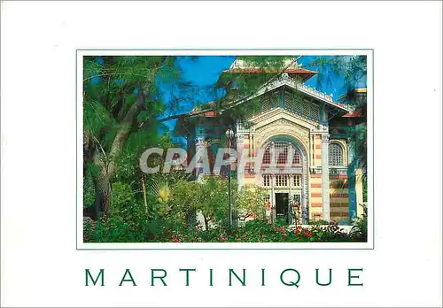 Moderne Karte Martinique Antilles français