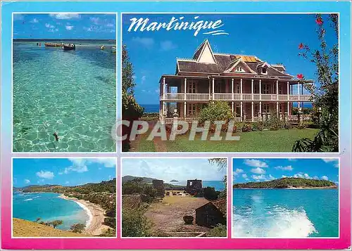 Cartes postales moderne Martinique La cote atlantique