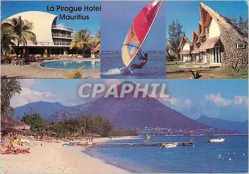 Moderne Karte Ile Maurice La Pirogue Hotel
