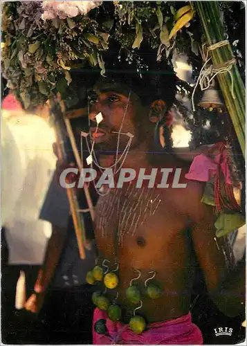 Cartes postales moderne Ile Maurice Pelerin jour de Cavadee