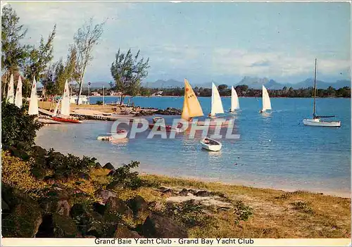 Moderne Karte Ile Maurice Grand Baie Yacht Club
