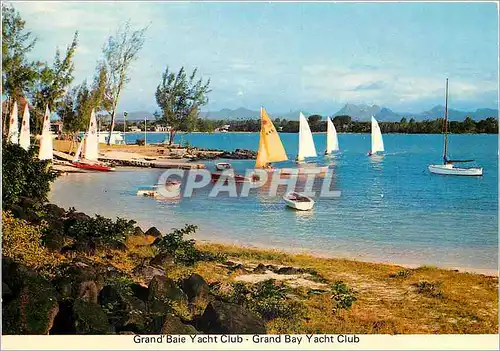 Moderne Karte Ile Maurice Grand Baie Yacht Club