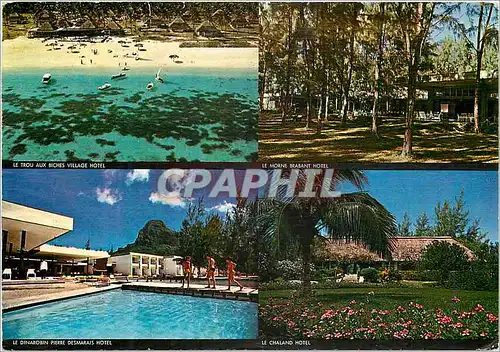 Cartes postales moderne Ile Maurice Qautre des Hotel du Mauritius Hotels Group