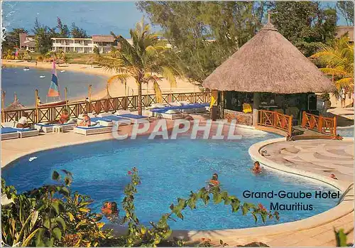 Moderne Karte Ile Maurice Grand Gaube Hotel