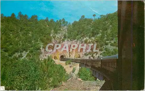 Cartes postales moderne Mexico Montana de Piedra Rojisa Train