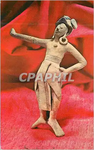 Cartes postales moderne Mexico Figure from Jaina Mayan Culture