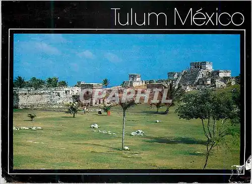 Moderne Karte Mexico Tulum