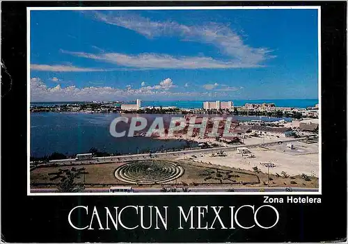 Cartes postales moderne Mexico Cancun Zona Hotelera