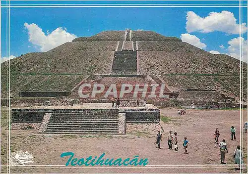 Moderne Karte Mexico Teotihuacan