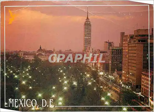 Cartes postales moderne Mexico Alameda Park and the latin american tower