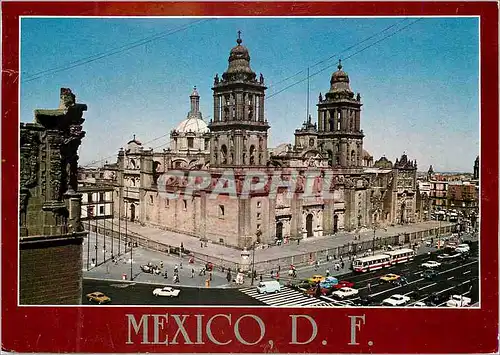 Moderne Karte Mexico La Catedral de Mexico