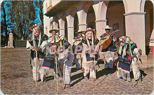 Moderne Karte Mexico The Old Men's Dance popular regional dance