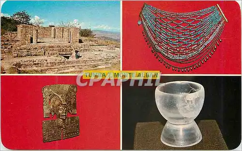 Cartes postales moderne Mexico Some of the fabulous Jewels found at Tomb 7